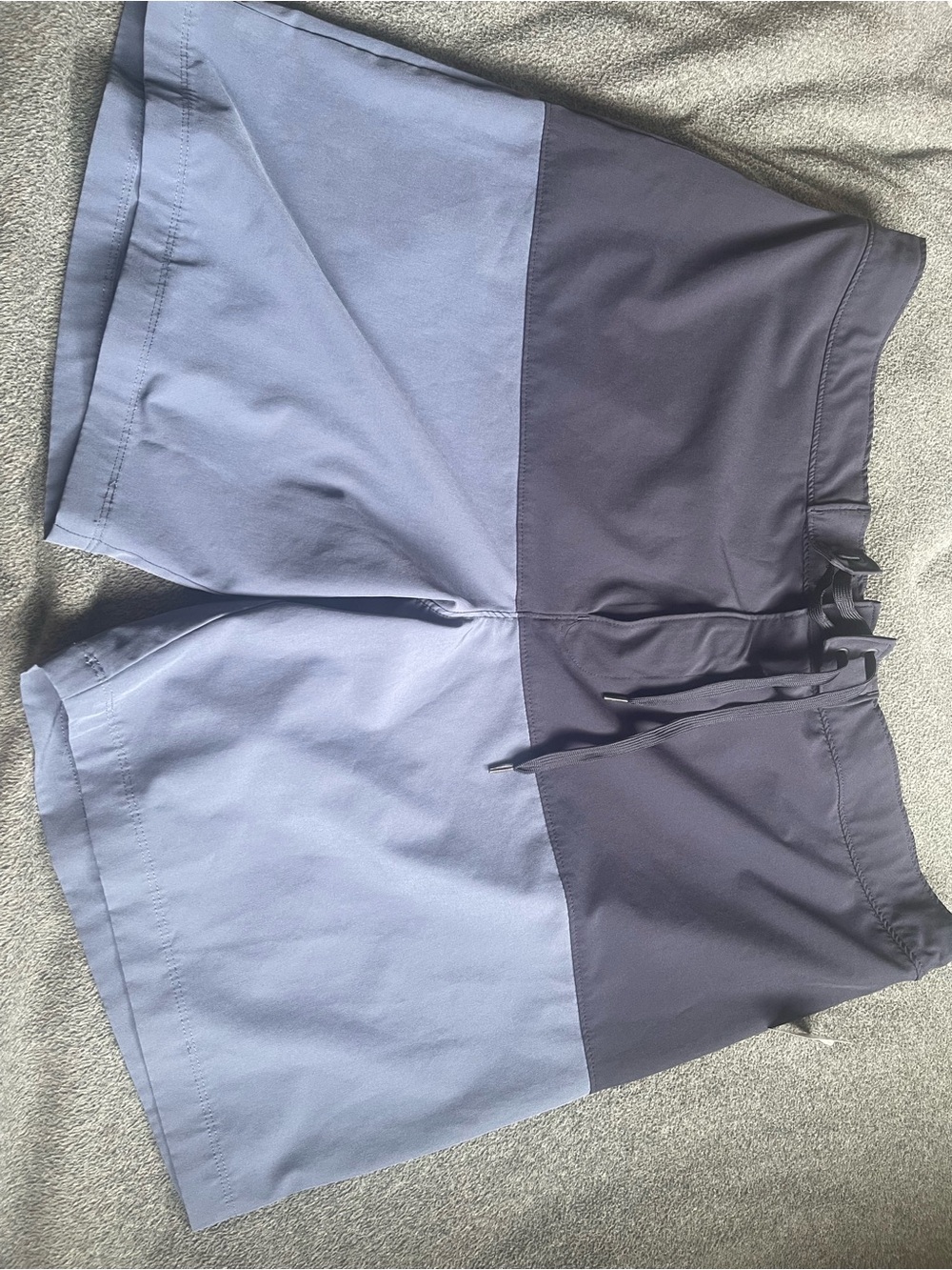 Joe Fresh Navy and Slate Blue Athletic Shorts